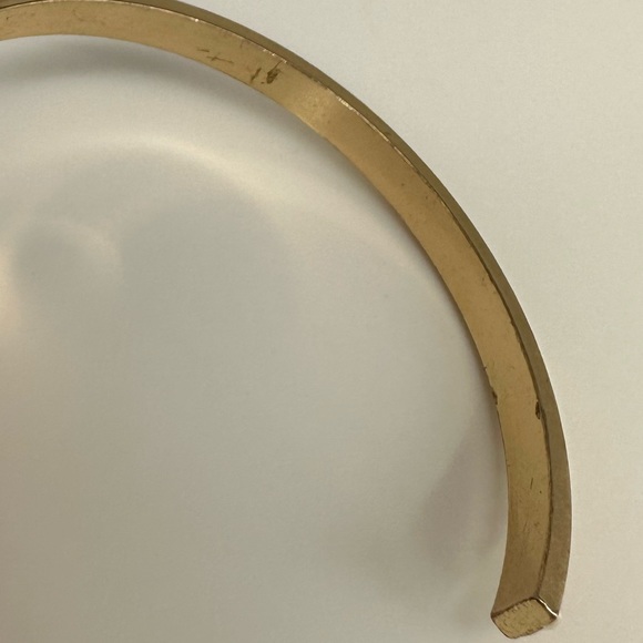 FAUX PEARL CRYSTAL BANGLE CUFF BRACELET GLAM - Picture 2 of 16